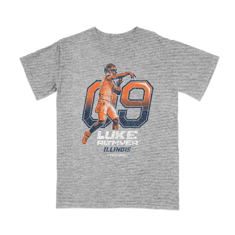 Football Jersey for Football Fan Gifts for Birthdays-EXCLUSIVE DROP: Luke Altmyer Throwback T-Shirt