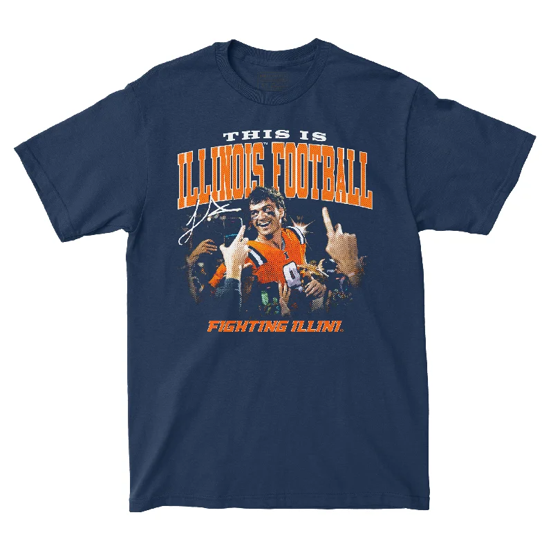 Football Jersey for Local Football League Jerseys-EXCLUSIVE RELEASE: Luke Altmeyer - Celebration Tee - Navy