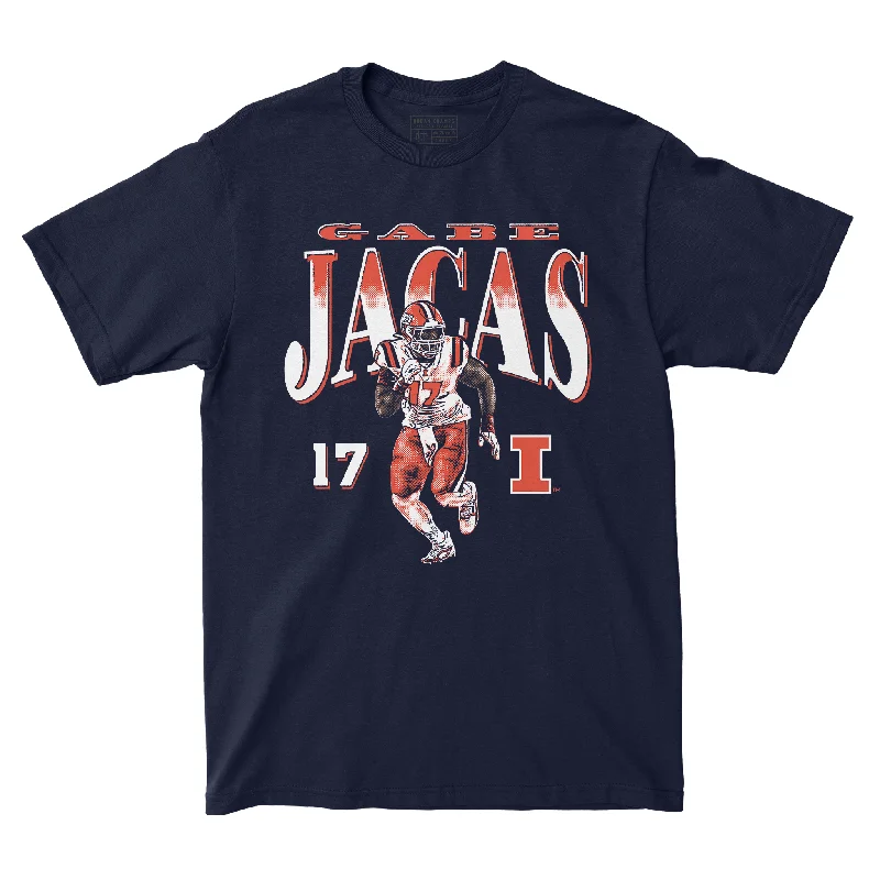 Football Jersey for Retro Football Jerseys-EXCLUSIVE RELEASE: Gabe Jacas Classics Navy Tee