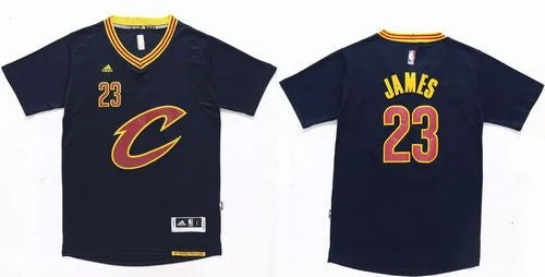 Basketball Jersey for Local Basketball Tournaments-Cavaliers #23 LeBron James Navy Blue 2015-2016 Season Stitched Basketball Jersey