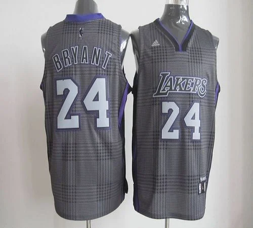 Basketball Jersey for Retro Fan Gear-Lakers #24 Kobe Bryant Black Rhythm Fashion Stitched Basketball Jersey