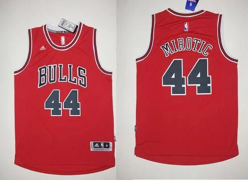 Basketball Jersey for Custom Basketball Jerseys for Tournaments-Revolution 30 Bulls #44 Nikola Mirotic Red Stitched Basketball Jersey