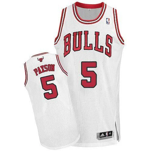 Basketball Jersey for Youth Basketball Teams-Revolution 30 Bulls #5 John Paxson White Stitched Basketball Jersey