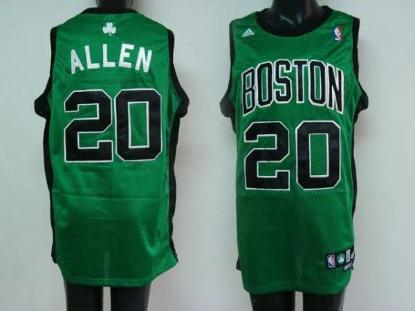 Basketball Jersey for Special Basketball Tournament Jerseys-Celtics #20 Ray Allen Stitched Green Black Number Basketball Jersey