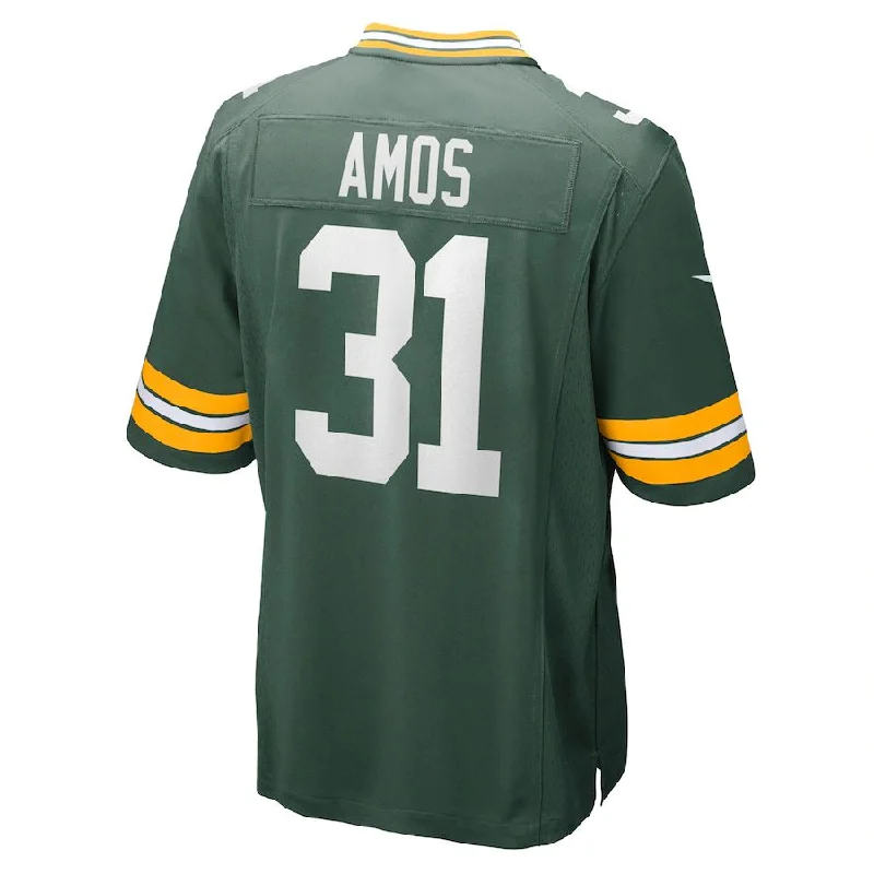 Rugby Jersey for Personalized Team Jerseys-GB.Packers #31 Adrian Amos Green Game Jersey Stitched American Football Jerseys