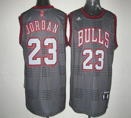 Basketball Jersey for Custom Name Jerseys-Bulls #23 Michael Jordan Black Rhythm Fashion Stitched Basketball Jersey