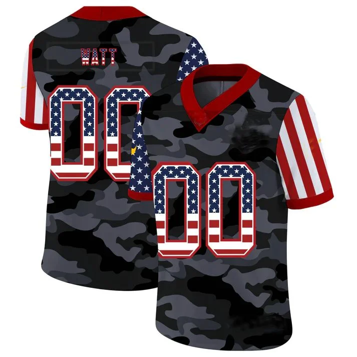 Rugby Jersey for Men’s Rugby-Custom C.Browns Team 32 and Number and Name 2020 Camo Salute to Service Limited Jersey Stitched American Football Jerseys