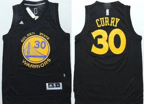 Basketball Jersey for Local Basketball League Jerseys-Warriors #30 Stephen Curry Black Fashion Stitched Basketball Jersey