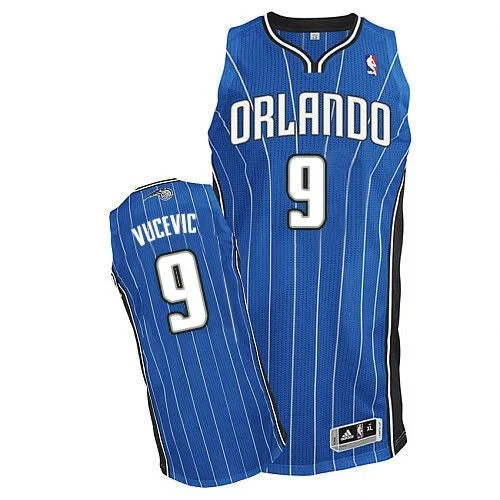 Basketball Jersey for Personalized Game Jerseys for Fans-Revolution 30 Magic #9 Nikola Vucevic Blue Stitched Basketball Jersey