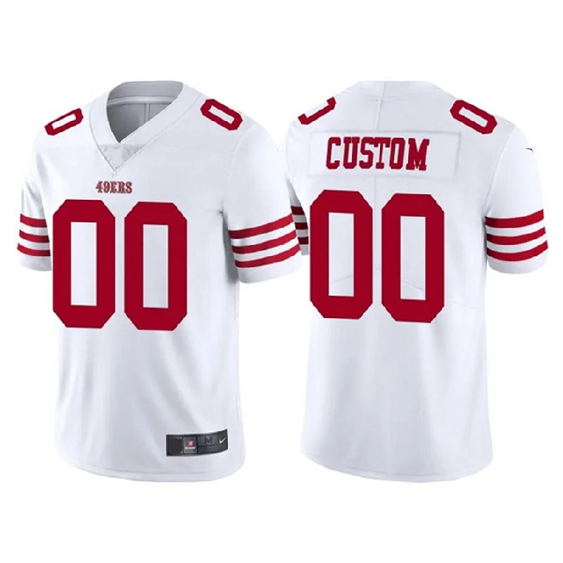 Rugby Jersey for Exclusive Rugby Team Apparel-Custom SF.49ers 2022 New White Vapor Untouchable Stitched American Football Jerseys