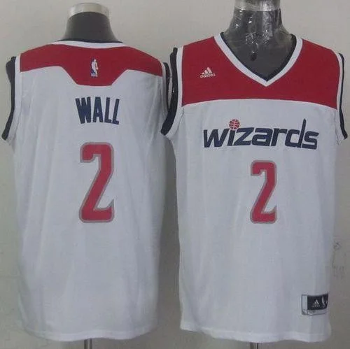 Basketball Jersey for Sports Fundraisers-Wizards #2 John Wall White 2012 Revolution 30 Stitched Basketball Jersey