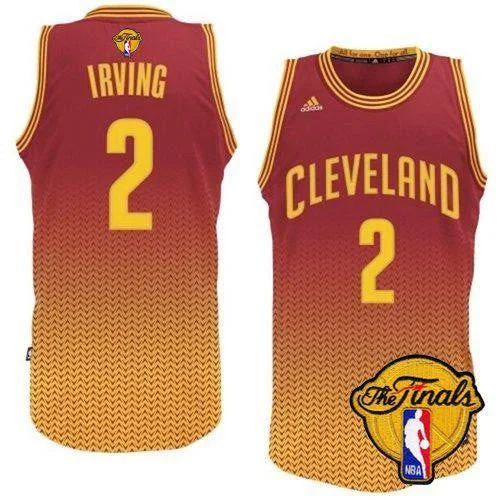 Basketball Jersey for Exclusive Team Jerseys for Fans-Cavaliers #2 Kyrie Irving Red Resonate Fashion Swingman The Finals Patch Stitched Basketball Jersey