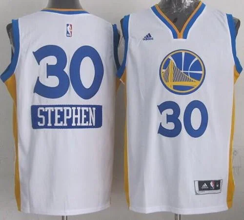 Basketball Jersey for Personalized Jerseys for Events-Warriors #30 Stephen Curry White 2014-15 Christmas Day Stitched Basketball Jersey