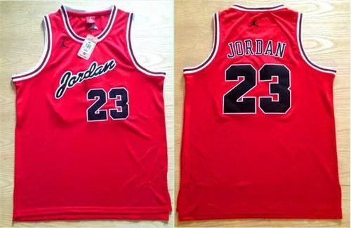 Basketball Jersey for Basketball Player Apparel for Schools-Bulls #23 Michael Jordan Red Anniversary Stitched Basketball Jersey