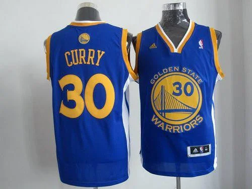 Basketball Jersey for Custom Graphics for Basketball Jerseys-Warriors #30 Stephen Curry Blue Revolution 30 Stitched Basketball Jersey