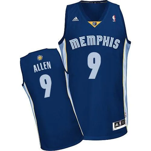 Basketball Jersey for Personalized School Jerseys-Grizzlies #9 Tony Allen Revolution 30 Dark Blue Stitched Basketball Jersey