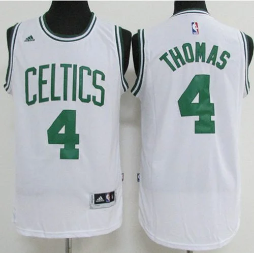 Basketball Jersey for Player Recognition-Celtics #4 Isaiah Thomas White Stitched Basketball Jersey