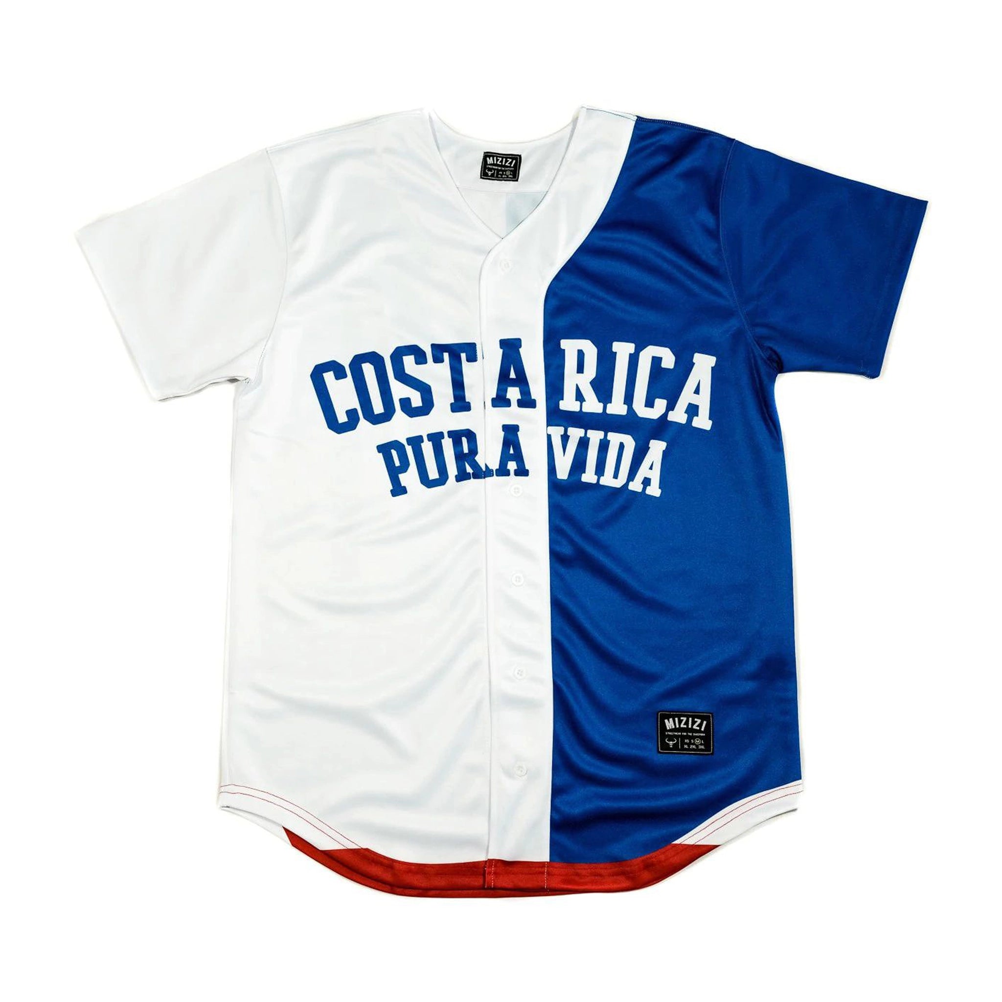 Baseball Jersey for National Baseball Team Gear-Costa Rica Baseball