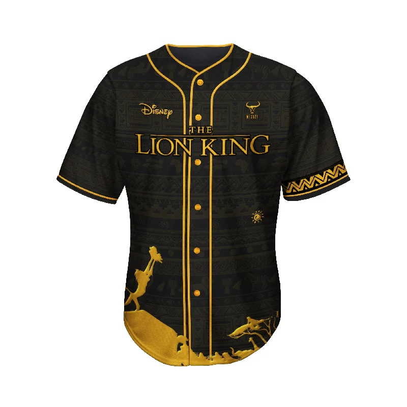 Baseball Jersey for Custom Team Wear for Leagues-Lion King Baseball