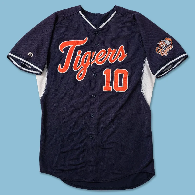 Baseball Jersey for Fan Gear for Game Day-Long Island Tigers Jersey Large