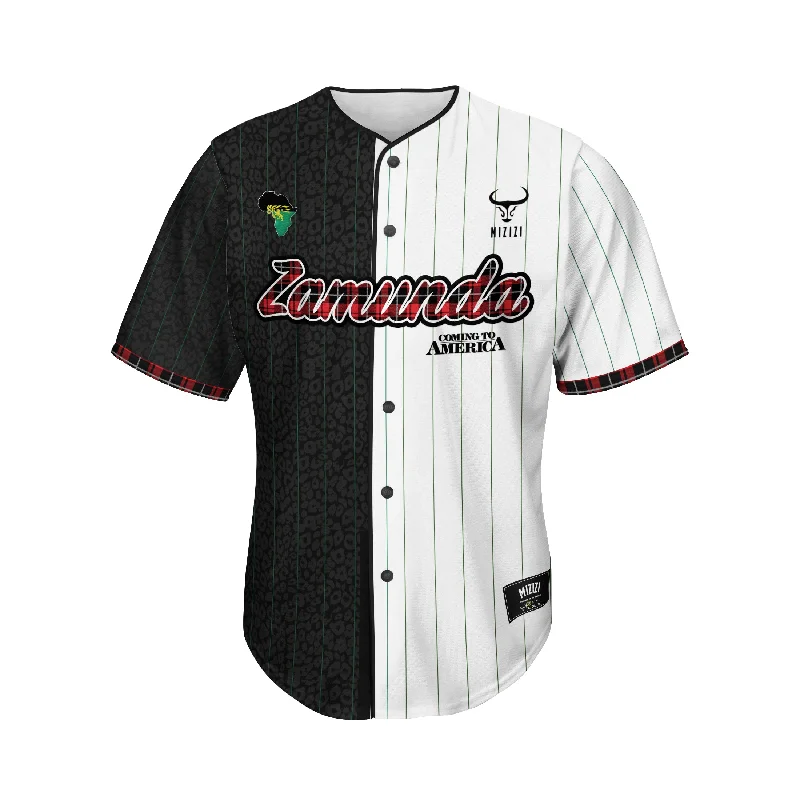 Baseball Jersey for Youth Baseball Teams-Zamunda Baseball Jersey